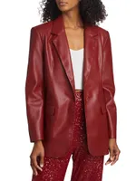 Boyfriend Faux Leather Jacket