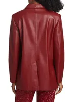 Boyfriend Faux Leather Jacket