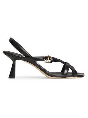 Jess 65MM Leather Sandals