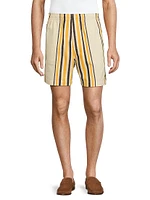 Crane Estate Namesake Striped Shorts