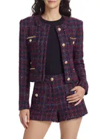 Kristen Cotton-Blend Tweed Jacket