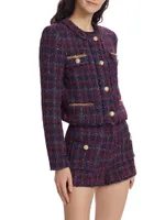 Kristen Cotton-Blend Tweed Jacket