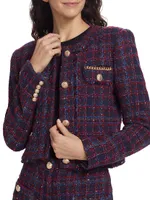 Kristen Cotton-Blend Tweed Jacket