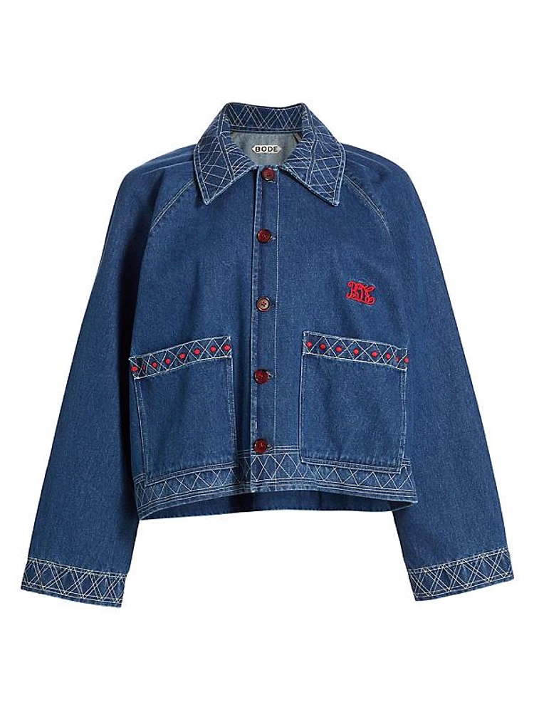 Embroidered Denim Jacket