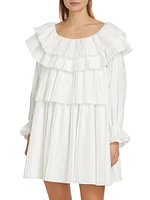 Brunch Pleated Minidress