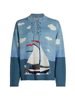 Pinafore Sailboat Sweater