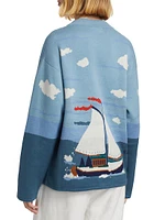 Pinafore Sailboat Sweater