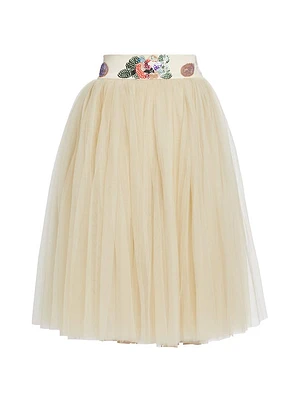 Sunset Lily Sequined & Tulle Skirt