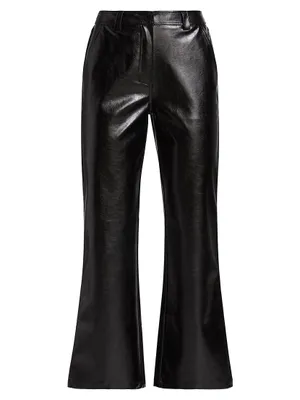 Melbrooke Faux Leather Trousers