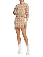 Blaise Knit Miniskirt