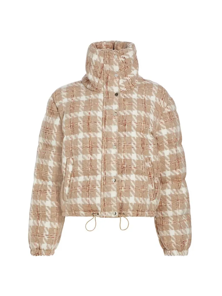 Arlo Check Puffer Jacket