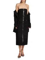 Melbrooke Tweed Midi-Dress