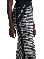 Collection Line Knit Midi-Dress