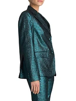 Evening Metallic Blazer