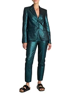 Evening Metallic Blazer