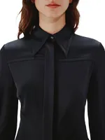 Bias Seamed Shirt