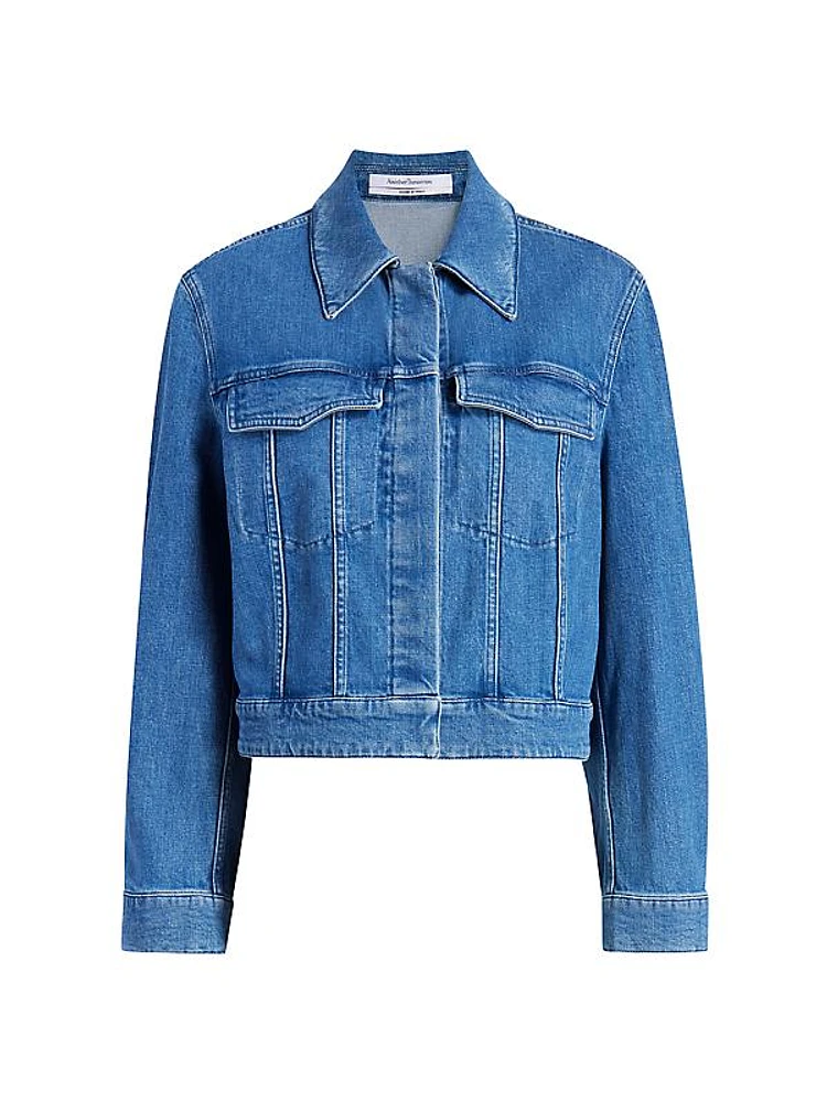 Cropped Denim Jacket