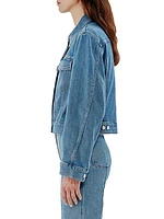 Cropped Denim Jacket