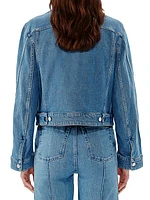 Cropped Denim Jacket