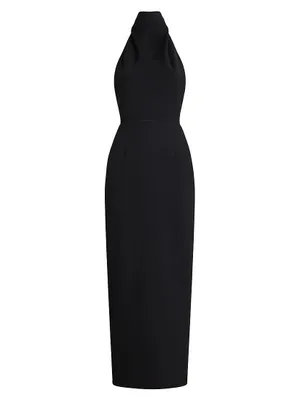 Patricia Halterneck Maxi Dress