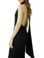 Patricia Halterneck Maxi Dress