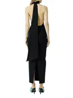 Patricia Halterneck Maxi Dress