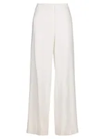 Preston Crepe Wide-Leg Pants