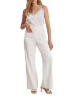 Preston Crepe Wide-Leg Pants