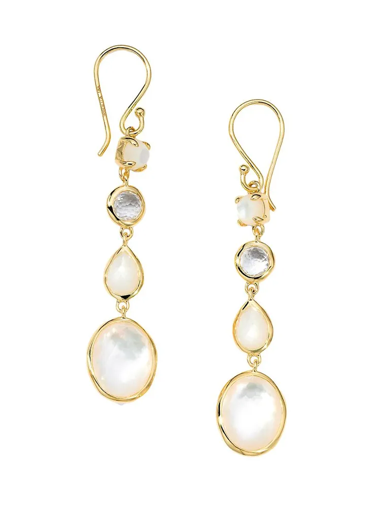 Rock Candy® 18K Gold & Multi-Stone Flirt Drop Earrings