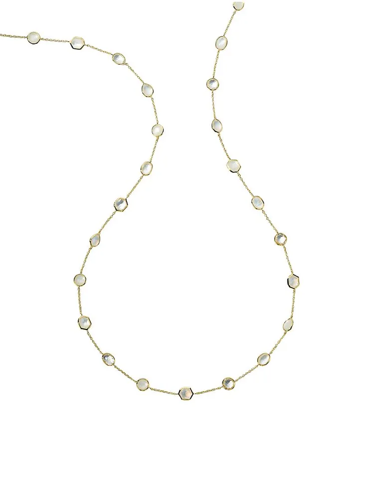 Rock Candy® 18K Gold & Multi-Stone Flirt Stone Station Necklace