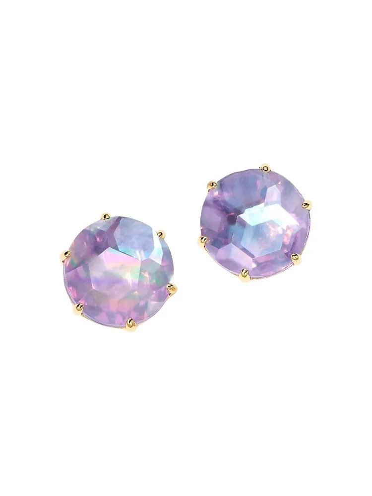 Rock Candy 18K Yellow Gold & Multi-Gemstone Medium Stud Earrings