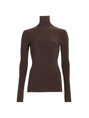 Slim Stretch Turtleneck