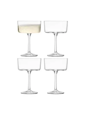Gio 4-Piece Champagne/Cocktail Glass Set