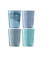 Gems 4-Piece Assorted Tumbler Set