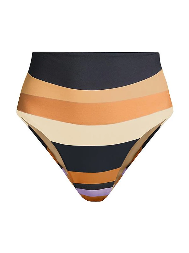 Sonne Elisa Striped Bikini Bottom