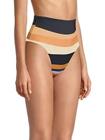 Sonne Elisa Striped Bikini Bottom