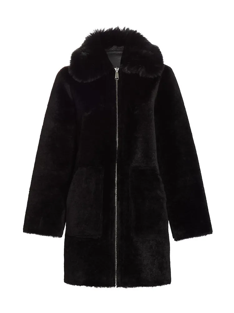 Alison Reversible Sherpa Coat