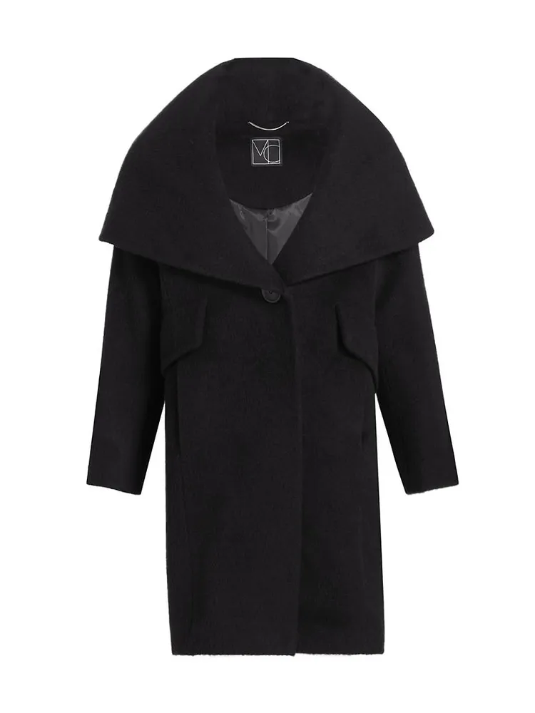 Lori Cape-Hood Cocoon Coat