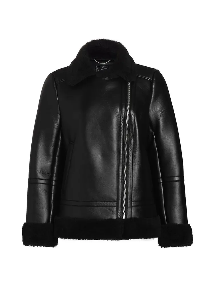 Amy Faux Leather Moto Jacket