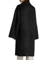 Kelly Long Wool Cocoon Coat