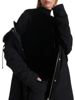 Ani 2-In-1 Hooded Down Parka