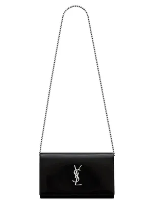 Cassandre Chain Wallet In Shiny Leather