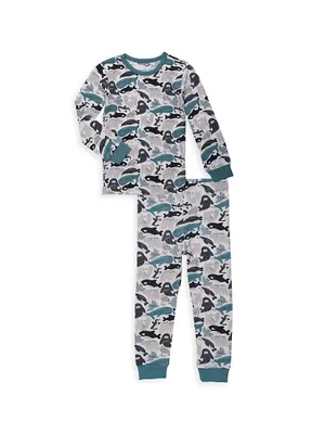 Little Boy's Seas & Greetings Pajama Set