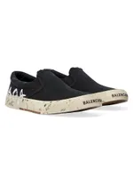 Paris Slip On Graffiti Sneakers