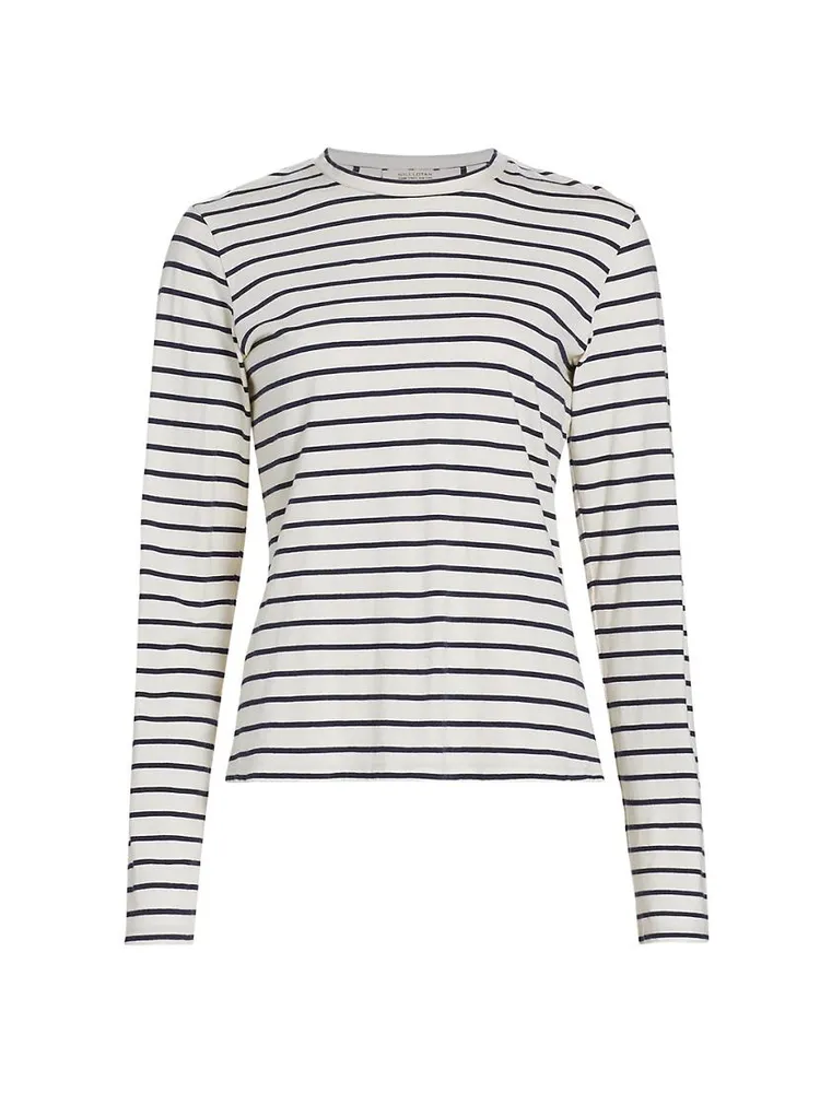 Susana Stripe Long-Sleeve T-Shirt