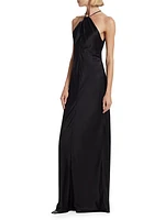 Larissa Silk Halter Gown