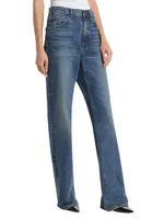 Mitchell High-Rise Straight-Leg Jeans