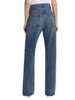 Mitchell High-Rise Straight-Leg Jeans