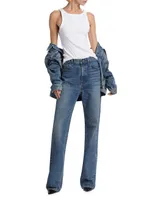 Mitchell High-Rise Straight-Leg Jeans