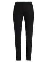 Lino Wool-Blend Skinny Pants